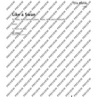 Like a Swan - Score and Parts