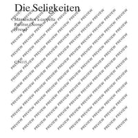 Die Seligkeiten - Choral Score