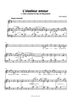 L'oiseleur amour, from Deux chansons de Guy de Maupassant