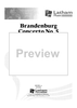 Brandenburg Concerto No. 5 - Score