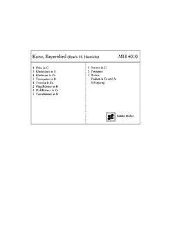 Bayernlied - Set of Parts