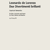 Due Divertimenti brillanti - Set of Parts