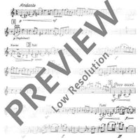 Erstes Concertino - Violin 1