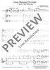 From Morning Till Night - Choral Score