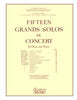 15 Grands Solos De Concert - Piano