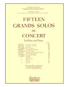 15 Grands Solos De Concert - Piano