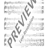 Leichte Spielmusik des Rokoko