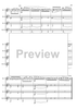 String Quartet No. 1, Mvts. 2 and 3 - Score