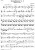 String Quartet No. 2: Intimate Letters - Violin 1
