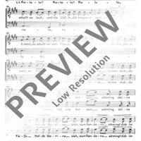 Spanisches Liederspiel - Tenor / Bass