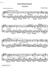 Passepied from Suite Bergamasque - Piano