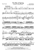 The Rite of Spring (short version) - Flute