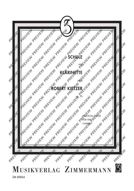 Practical Tutor for the clarinet