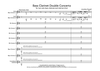 Bass Clarinet Double Concerto - Score