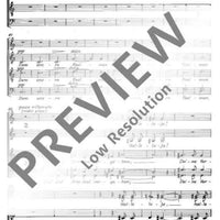 Kantate Nr. 3 - Choral Score