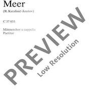 Am Adriatischen Meer - Choral Score