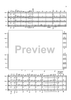 War March of the Priests - Score