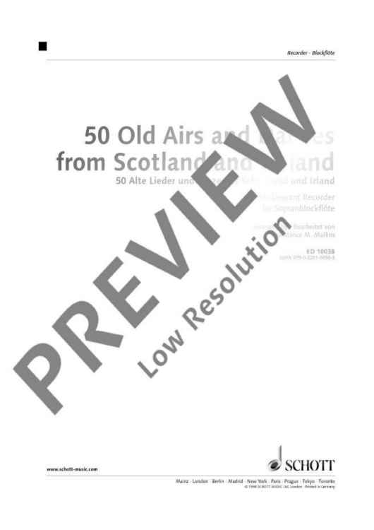 50 Old Airs and Dances