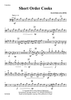 Short Order Cooks - Contrabass