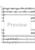 Fugue c minor BWV 574 - Score