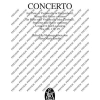 Concerto A Major - Full Score