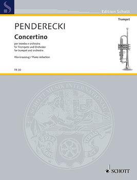 Concertino - Piano Score With Solo Part