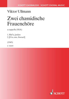 Two Hasidic pieces for female choir - Choral Score