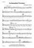 Acclamation Overture - F Horn 3