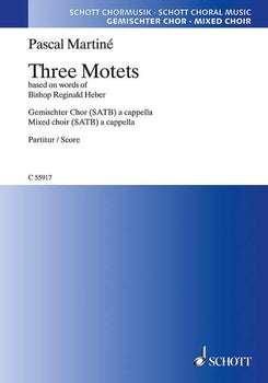 Three Motets - Choral Score