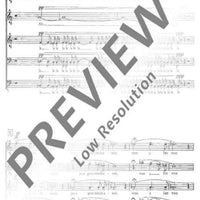 Drei französische Chöre - Choral Score