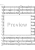 Saul and David - Prelude to Act  2 - Score