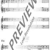 Chansons à deux - Performing Score