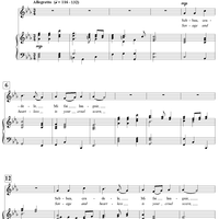 Sebben, Crudele (Savage and heartless is your cruel scorn)