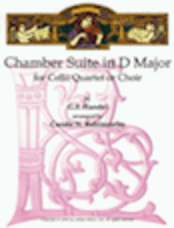 Chamber Suite in D Major for Cello Quartet or Choir - Cello 1
