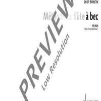 Méthode de flûte à bec