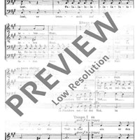 Der Tod von Flandem - Choral Score