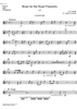 Music for the Royal Fireworks HWV 351 - Alto Trombone