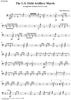 The U.S. Field Artillery March - Drum