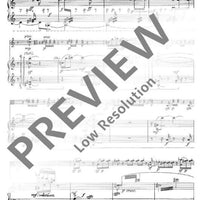 Poème - Piano Score and Solo Part