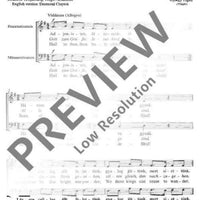Bethlehemi királyok - Choral Score