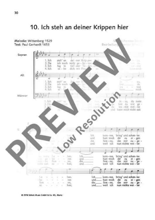 Ich steh an deiner Krippen hier