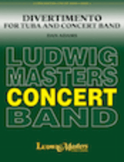 Divertimento for Tuba and Concert Band - Trombone 1