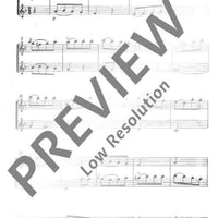 Duo in E flat major - Performing Score