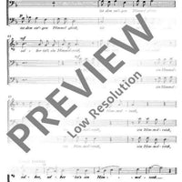 Alles ist Liebe - Choral Score