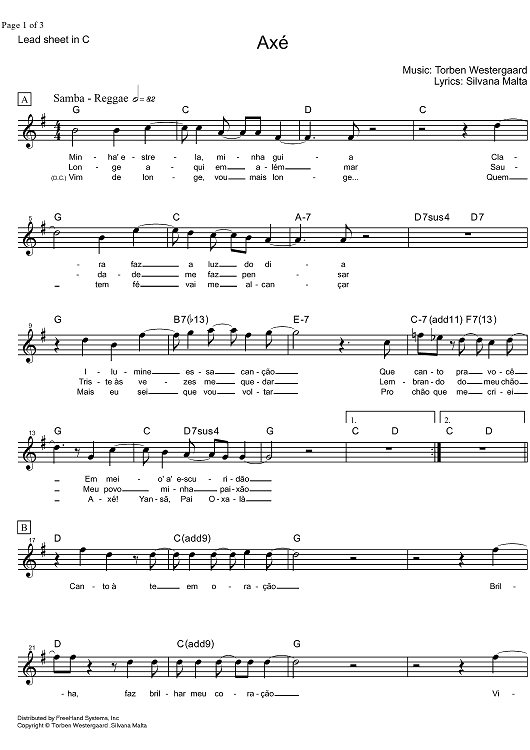 Axe Music Example Axé