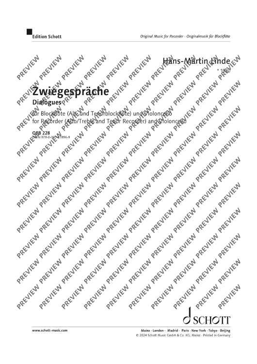 Dialogues - Performing Score