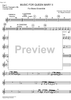 Music for Queen Mary II - Bb Piccolo Trumpet/Eb Cornet