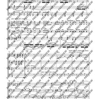 String Quartet - Score and Parts