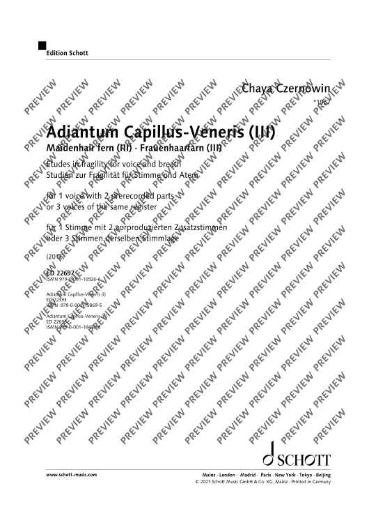 Adiantum Capillus-Veneris III (Maidenhair fern III)