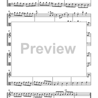 Bourrée from French Suite 6